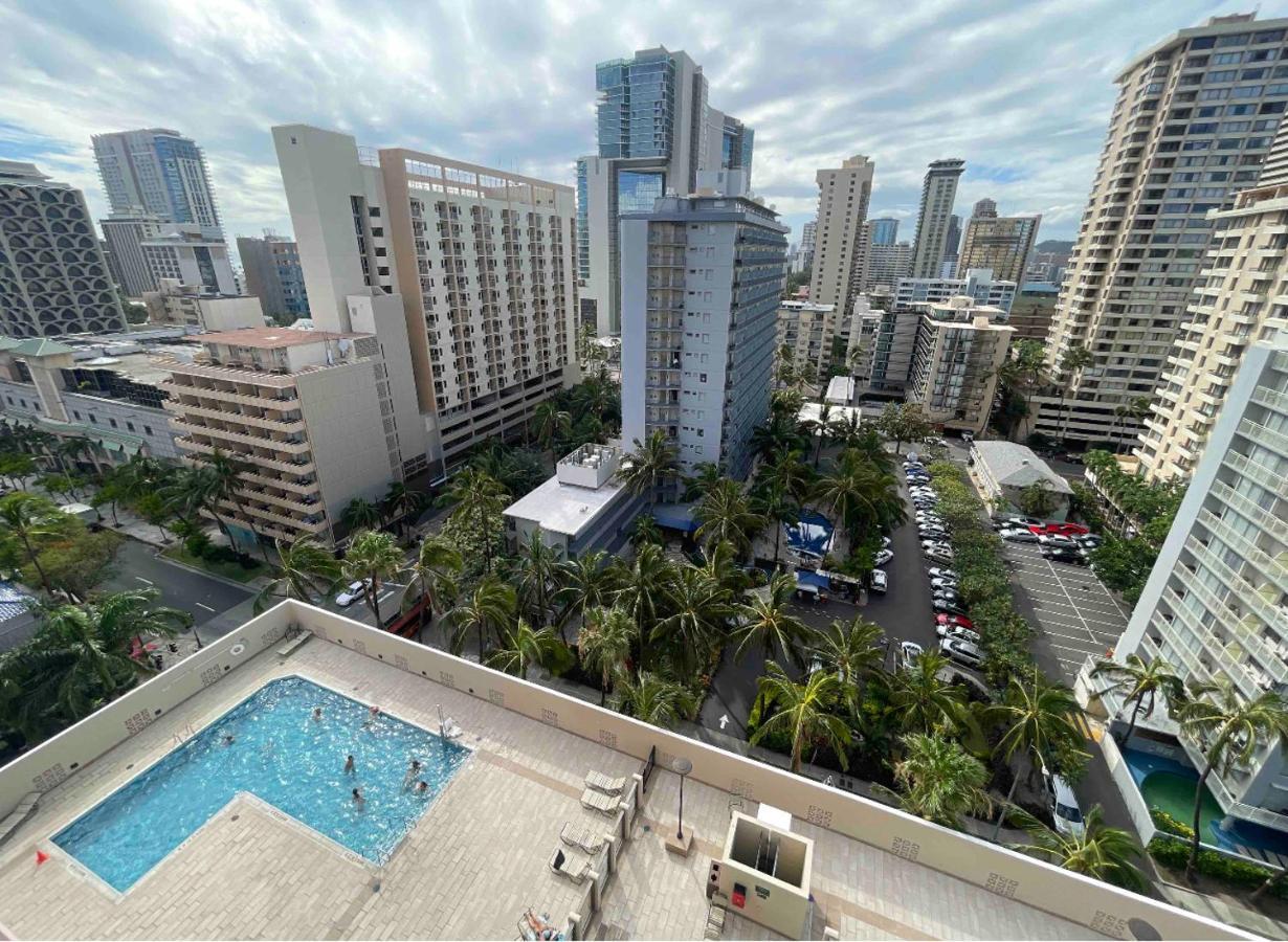 1414- Heart Of Waikiki With Kitchen - Free Parking - City View Honolulu Eksteriør bilde